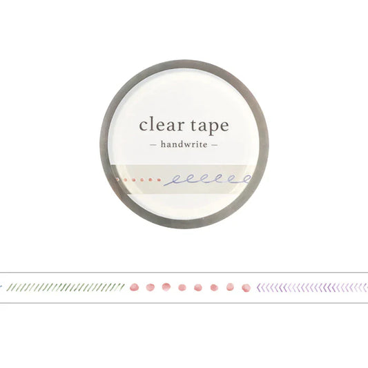 Handwritten 7mm Clear Tape · Mind Wave