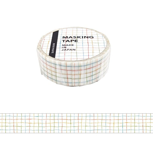Rainbow Check Pattern Washi Tape · Mind Wave