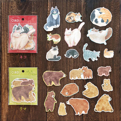 CIAO! Animal Series Sticker Set · Mind Wave