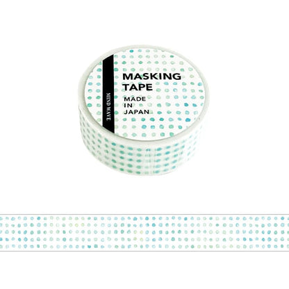 Blue Dots Pattern Washi Tape · Mind Wave