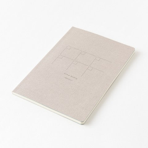 Yuru Log Monthly Free Diary B6 · Midori – Paper Plant Co.