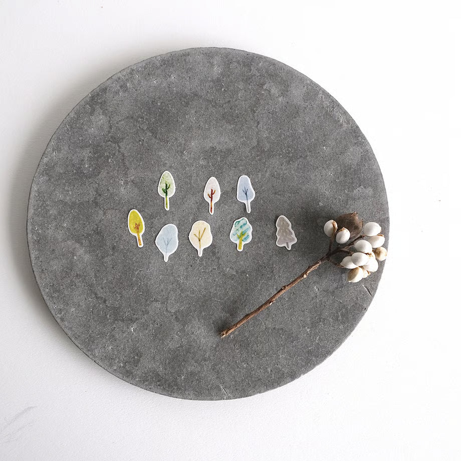 Mori no Okude Flake Stickers · Yohaku