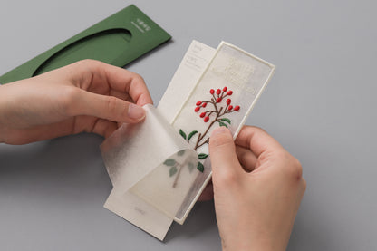 Korean Mountain Ash · OIMU Plant Collecting Bookmark