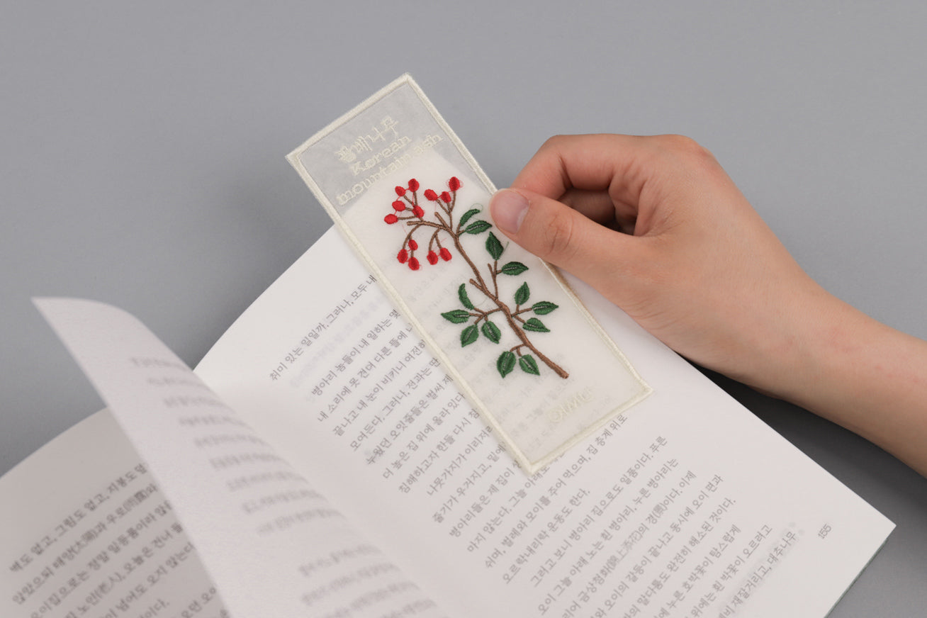 Korean Mountain Ash · OIMU Plant Collecting Bookmark