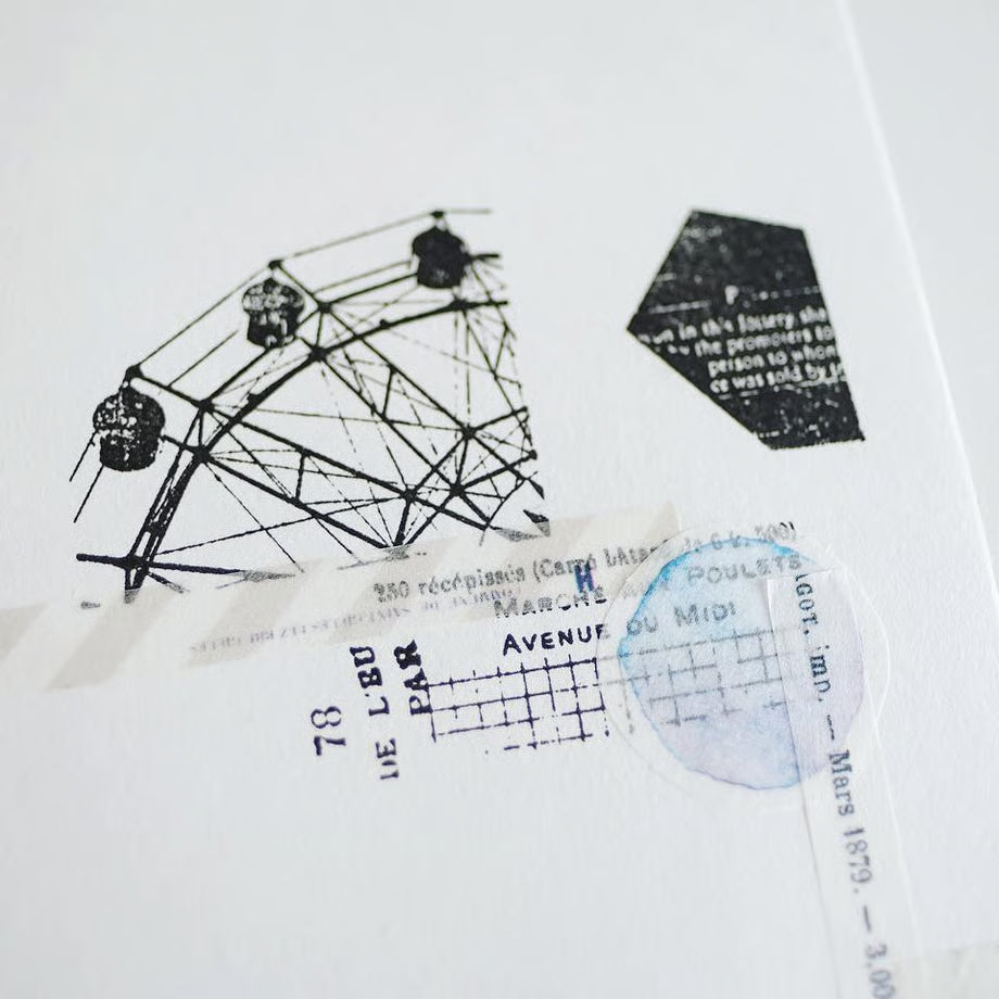 Nostalgia Rubber Stamp · Yohaku