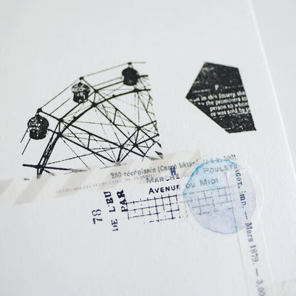 Nostalgia Rubber Stamp · Yohaku