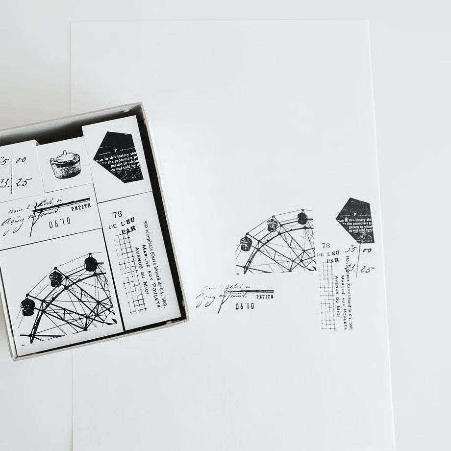 Nostalgia Rubber Stamp · Yohaku