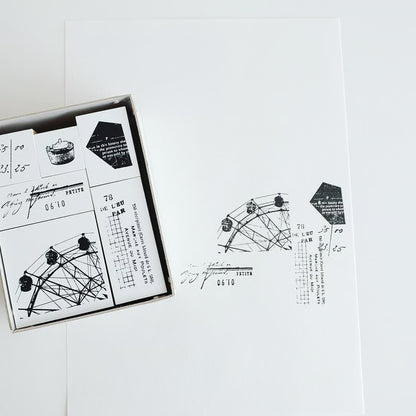Nostalgia Rubber Stamp · Yohaku