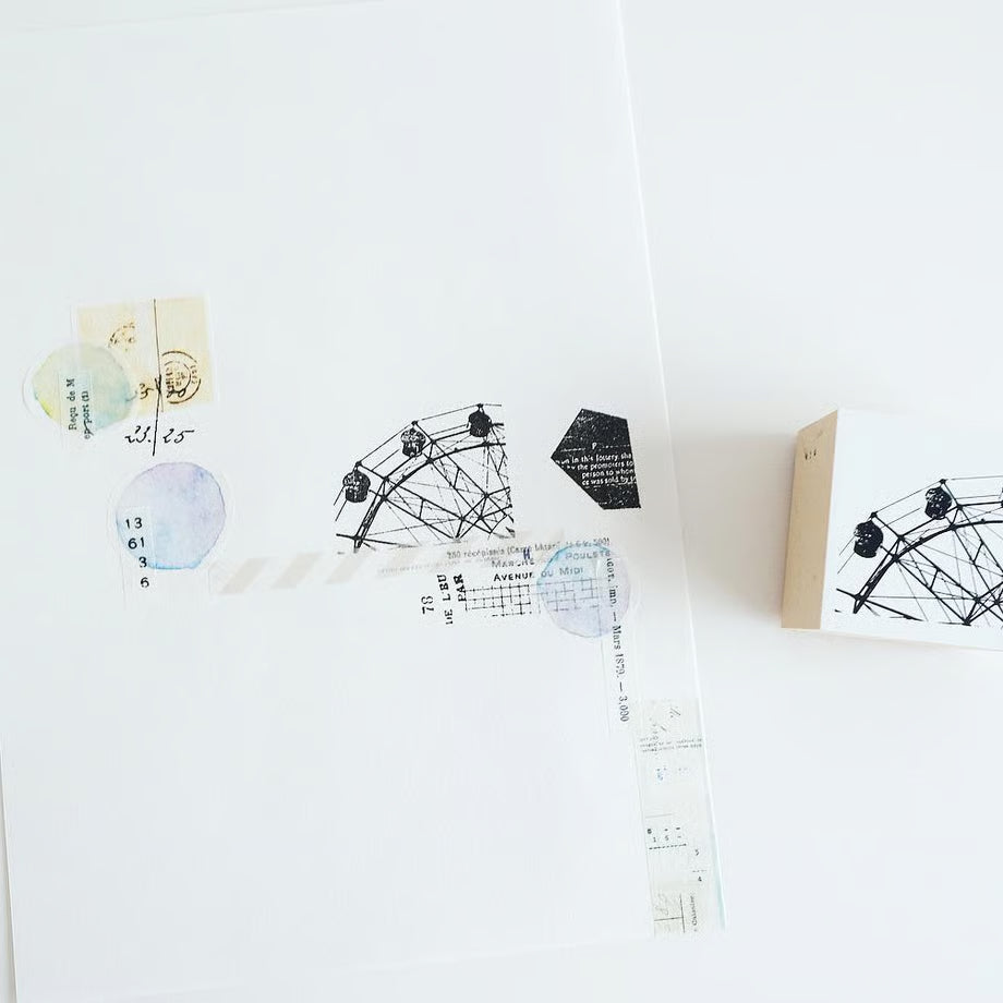 Nostalgia Rubber Stamp · Yohaku