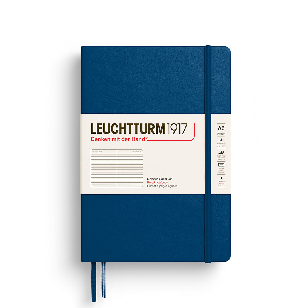 Indigo A5 Ruled Hardcover Notebook · Leuchtturm1917