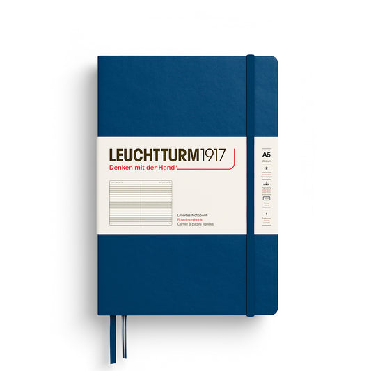 Indigo A5 Ruled Hardcover Notebook · Leuchtturm1917