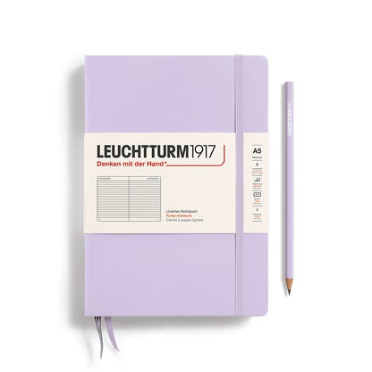 Leuchtturm1917 A5 Ruled Hardcover - Lilac