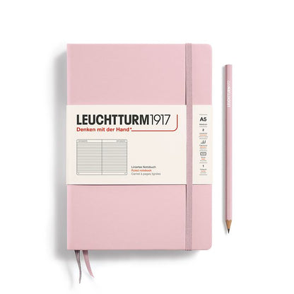 Leuchtturm1917 A5 Ruled Hardcover - Powder