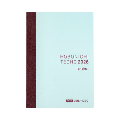 2026 Hobonichi Techo Japanese Original Avec Book《January Start | Japanese | 2-Book Set》