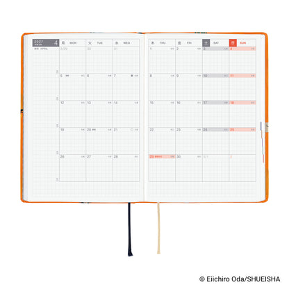 2027 Hobonichi HON ONE PIECE magazine: Very Very Merry!《JPN/A6/Daily/Jan start/Mon start》
