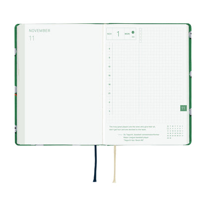 2027 Hobonichi HON Bow & Tie: Sheep Sheep Sheep《ENG/A6/Daily/Jan start/Mon start》