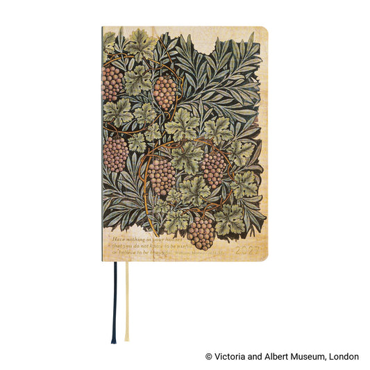 2027 Hobonichi HON V&A Series: Vine《ENG/A6/Daily/Jan start/Mon start》
