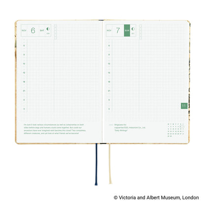 2027 Hobonichi HON V&A Series: Vine《ENG/A6/Daily/Jan start/Mon start》
