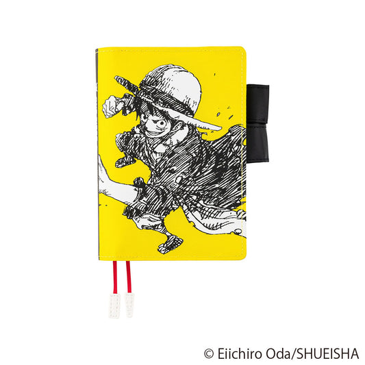ONE PIECE magazine: Straw Hat Luffy (Yellow) / A6 Original Cover for Hobonichi Techo