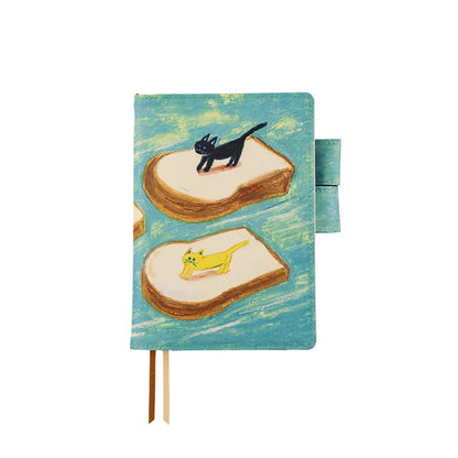 Keiko Shibata: Bread Floating in The Wind · A6 Original Cover for Hobonichi Techo