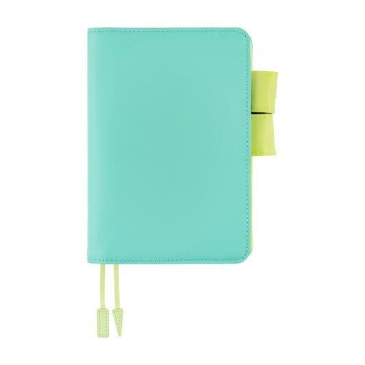 2026 Hobonichi Techo English Original Book + Colors: Aqua Lime Cover《January Start | English | A6》