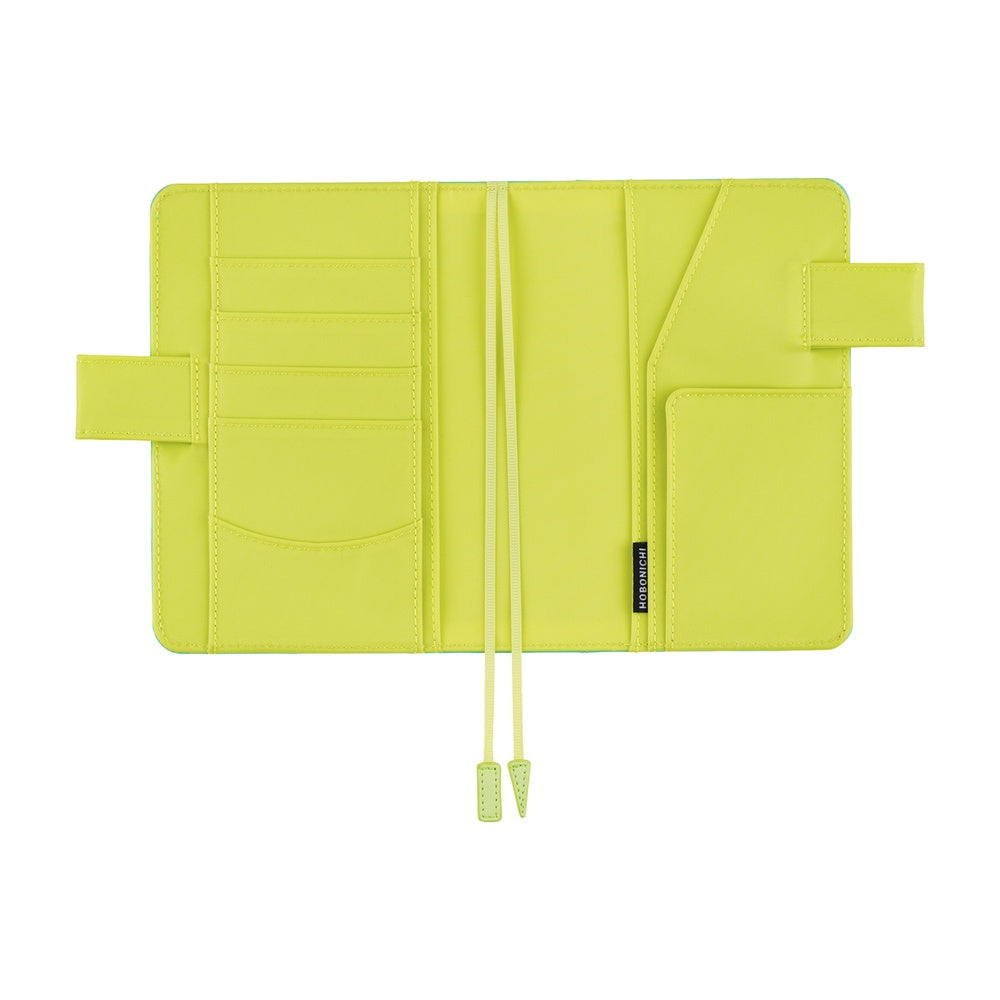 2026 Hobonichi Techo English Original Book + Colors: Aqua Lime Cover《January Start | English | A6》