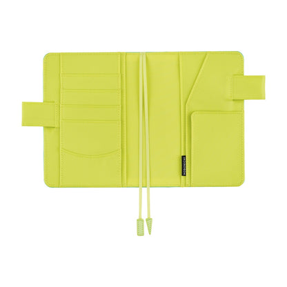 2026 Hobonichi Techo English Original Book + Colors: Aqua Lime Cover《January Start | English | A6》