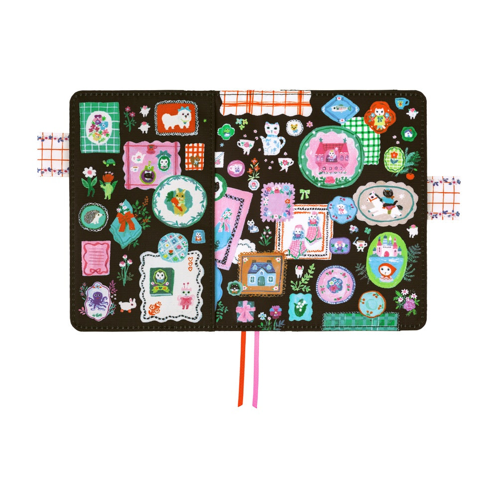 2026 Spring Hobonichi Techo Japanese Original Book + Yumi Kitagishi: White Cat's Table Decorations《April Start | Japanese | A6》