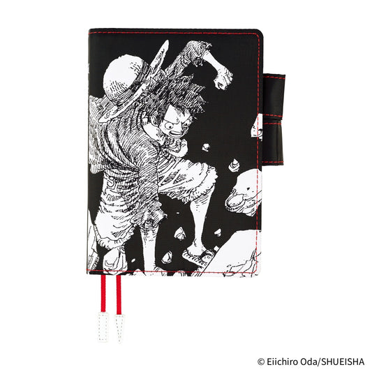 2026 Hobonichi Techo English Original Book + ONE PIECE magazine: Straw Hat Luffy (Black)《January Start | English | A6》