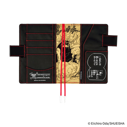 2026 Hobonichi Techo English Original Book + ONE PIECE magazine: Straw Hat Luffy (Black)《January Start | English | A6》