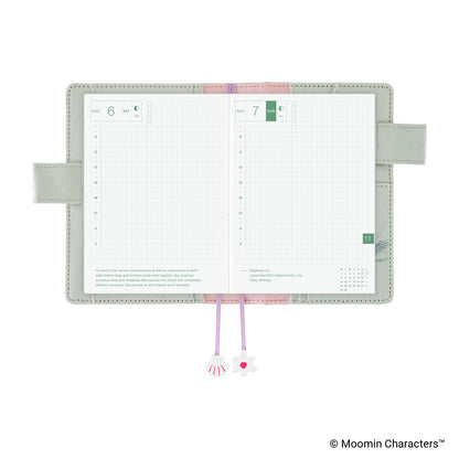 Moomin: My Yard (Pale Mint)《A6 Hobonichi Original Cover》