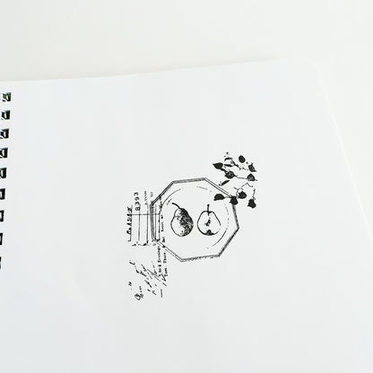 Octagon Rubber Stamp · Yohaku