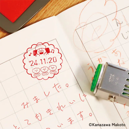 Ohige No Pon Chan Date Stamp Flower · Sanby