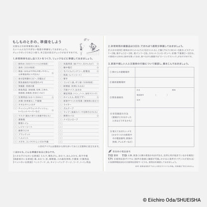 2027 Hobonichi Techo Japanese Original Book - One Piece Edition《A6 size/Daily/Jan start/Mon start》