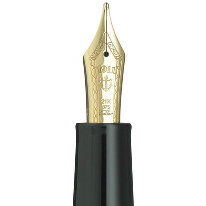 Sailor Profit 1911 Standard Fountain Pen | Black with Gold Trim《Medium Fine》