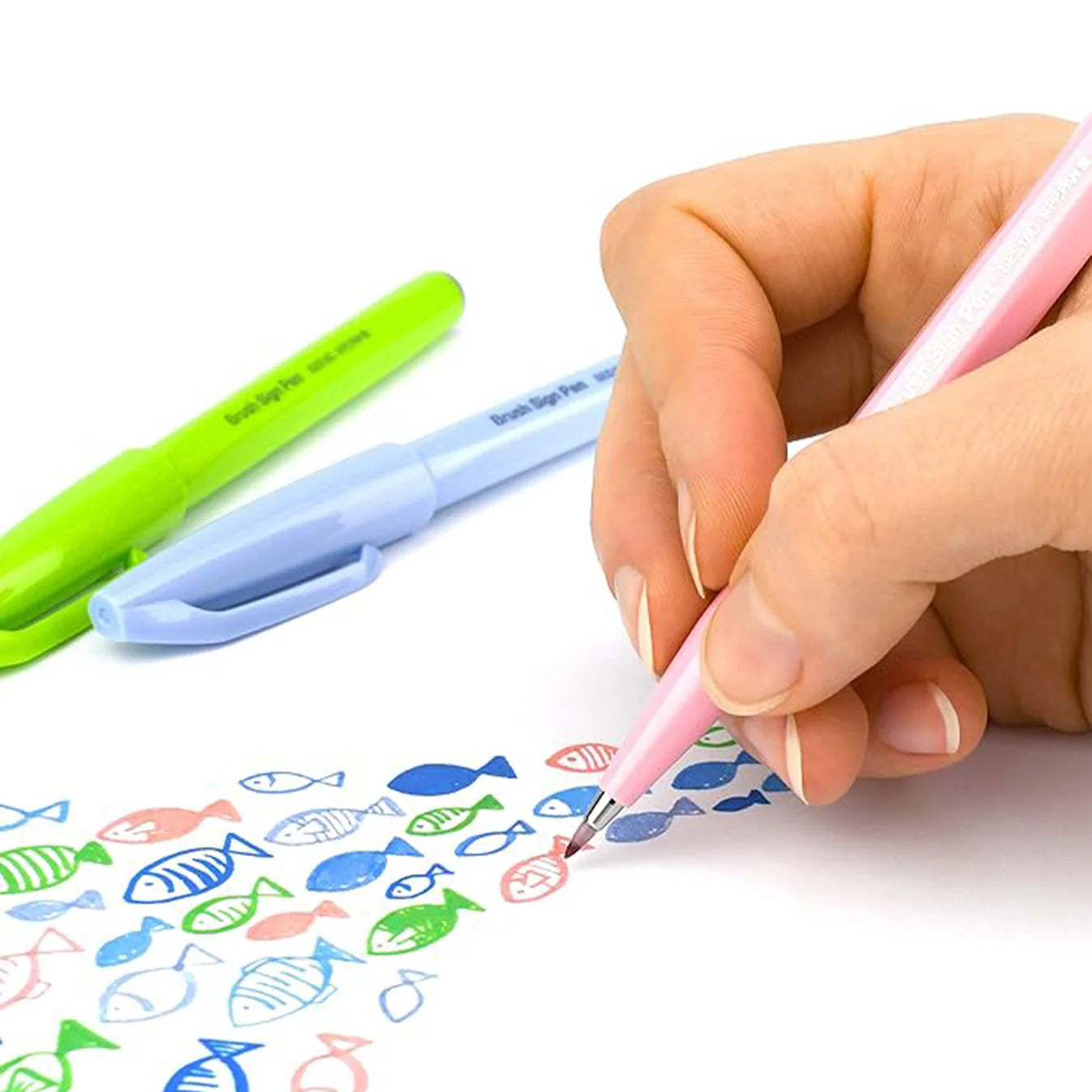 Pentel Fude Touch Sign Brush Tip Pen