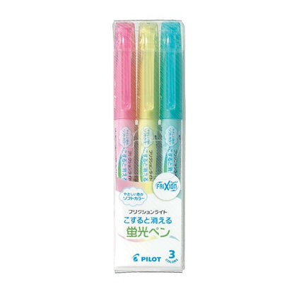 FriXion Light Soft Color Erasable Highlighter Set of 3 · Pilot