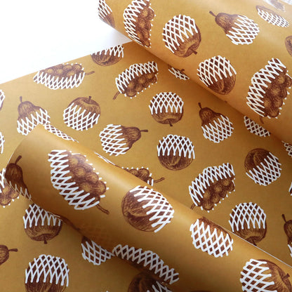 Wrapped Fruits Wrapping Paper · Regaro Papiro