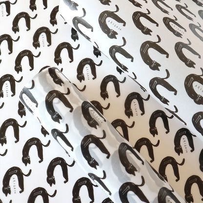 Arigato Cat Tracing Wrapping Paper · Regaro Papiro