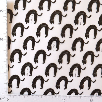 Arigato Cat Tracing Wrapping Paper · Regaro Papiro