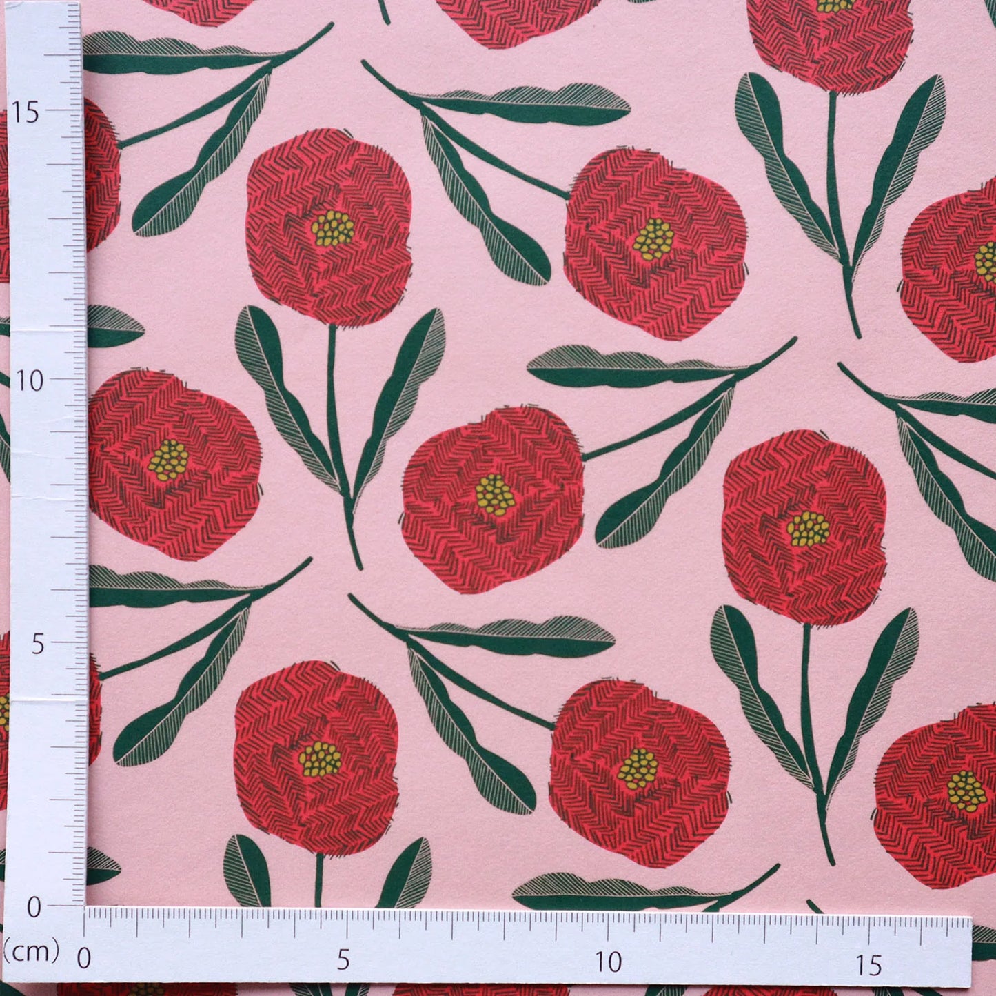 Pink Blooms Wrapping Paper · Regaro Papiro