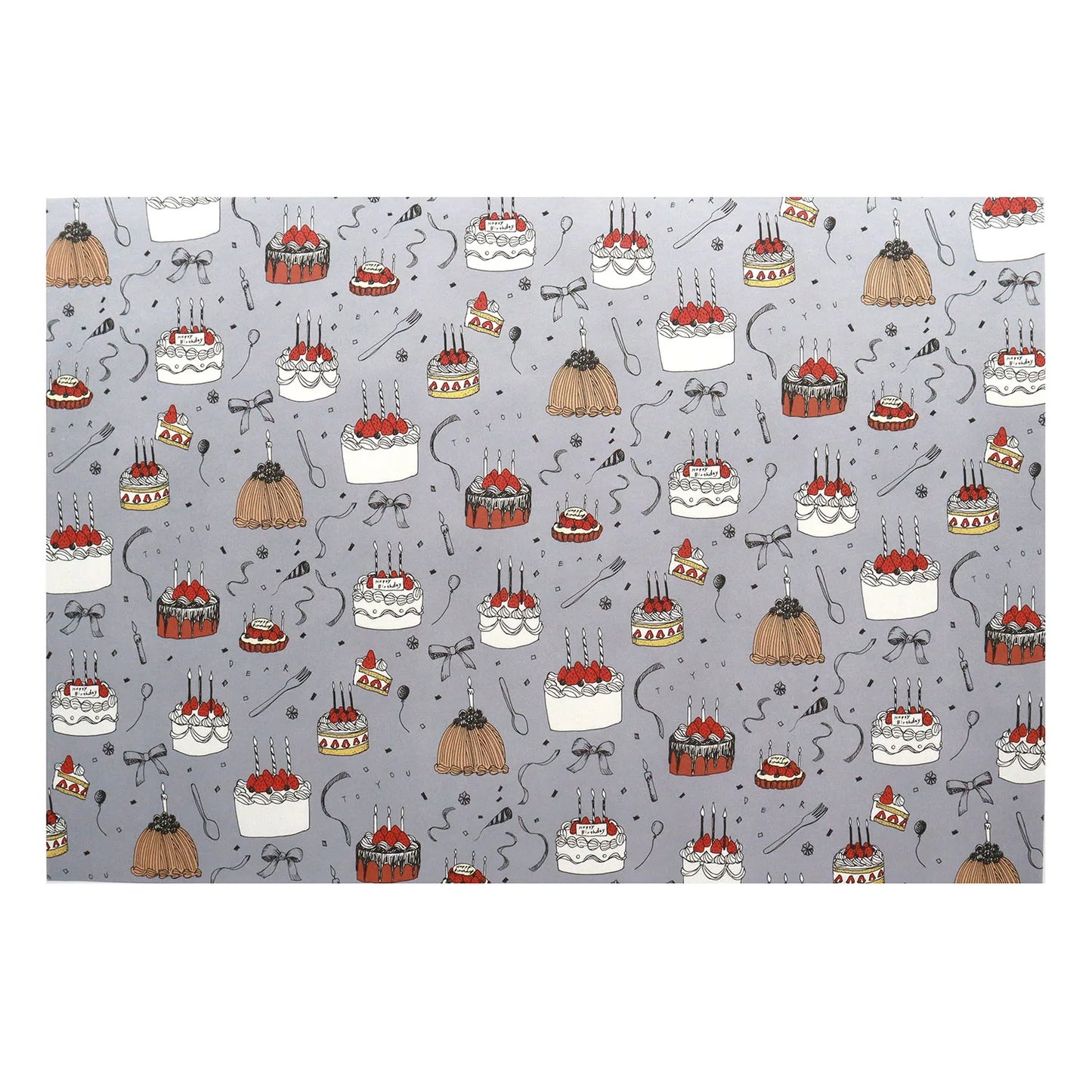 Happy Birthday Wrapping Paper · Regaro Papiro