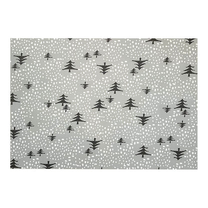 Snow and Tree Wrapping Paper · Regaro Papiro