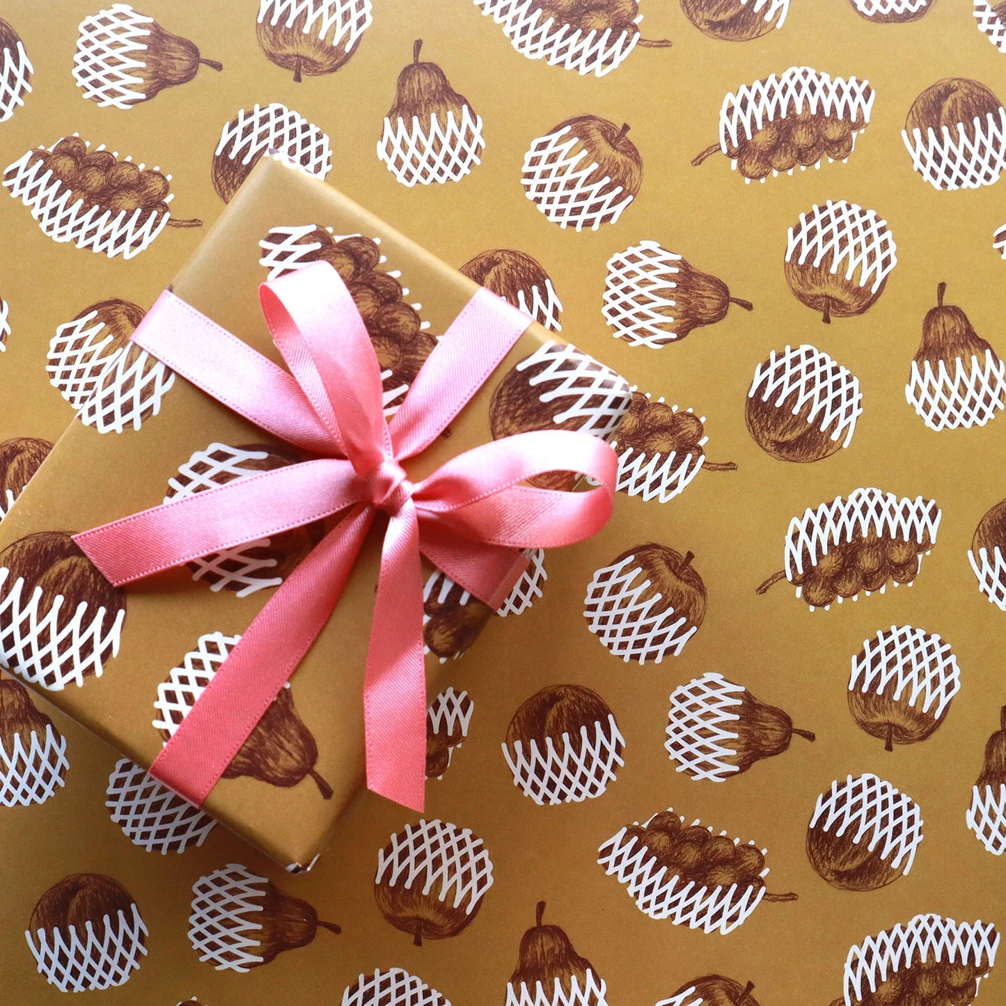 Wrapped Fruits Wrapping Paper · Regaro Papiro