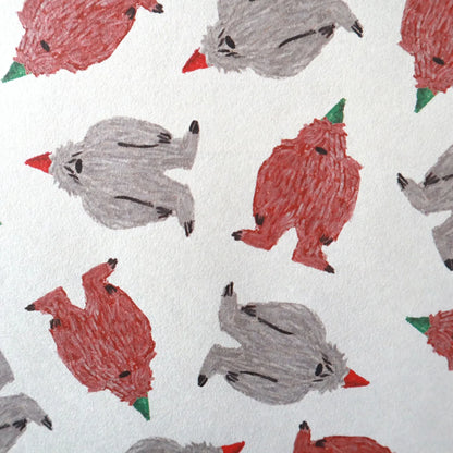 Yeti Wrapping Paper · Regaro Papiro