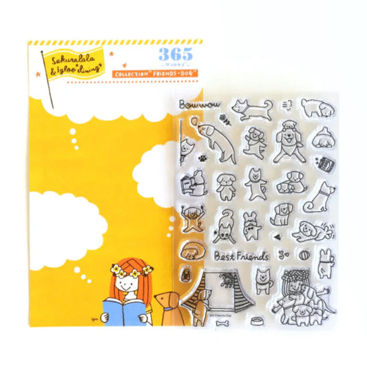 365 Friends-Dog Collection Clear Stamps · Sakuralala