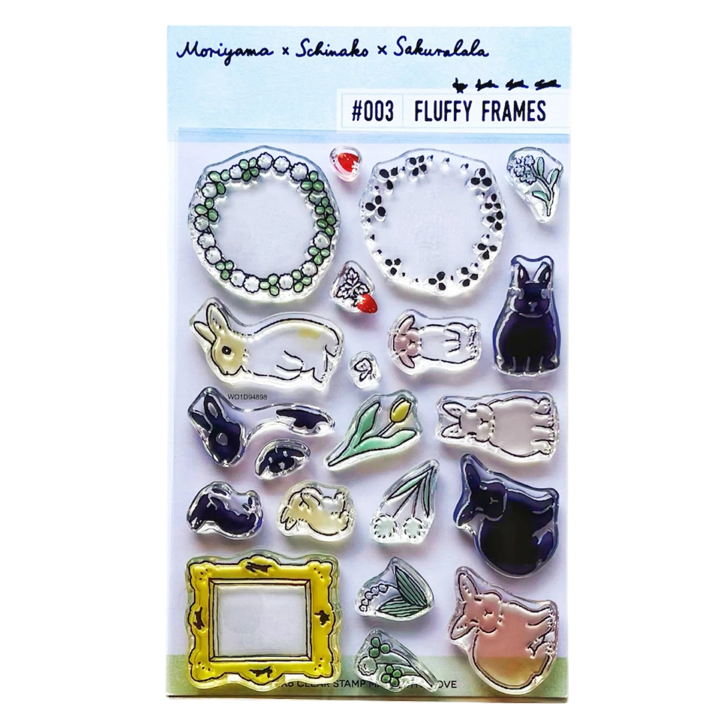 Moriyama x Schinako Fluffy Frames 003 Clear Stamps · Sakuralala