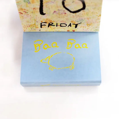 2027 Paper Message Daily Calendar《Mini Size》