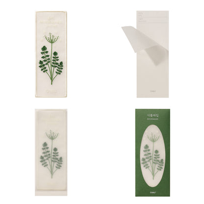 Shepherd's Purse · OIMU Plant Collecting Bookmark