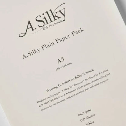 A. Silky Plain Paper - A5 · Apica